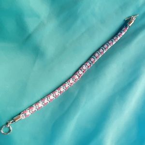 Japanese kumihimo anklet